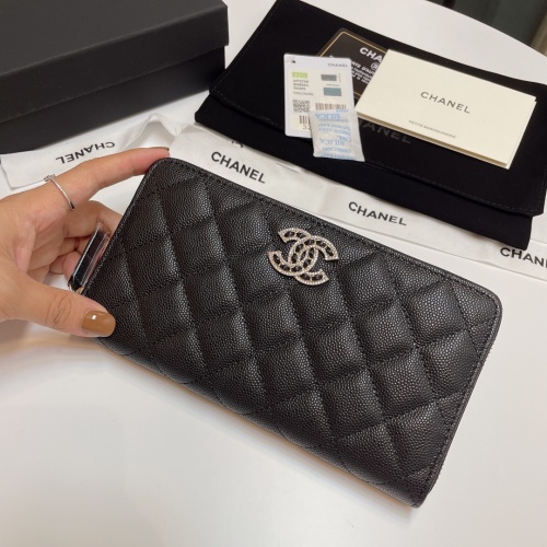 Replica Chanel AAA Quality Wallets #1270006 $100.00 USD for Wholesale