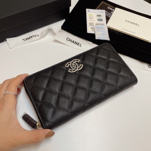 Replica Chanel AAA Quality Wallets #1270006 $100.00 USD for Wholesale