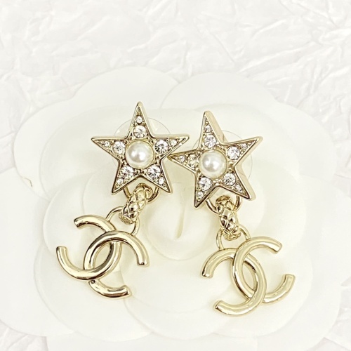 Chanel Earrings For Women #1270019 $27.00 USD, Wholesale Replica Chanel Earrings