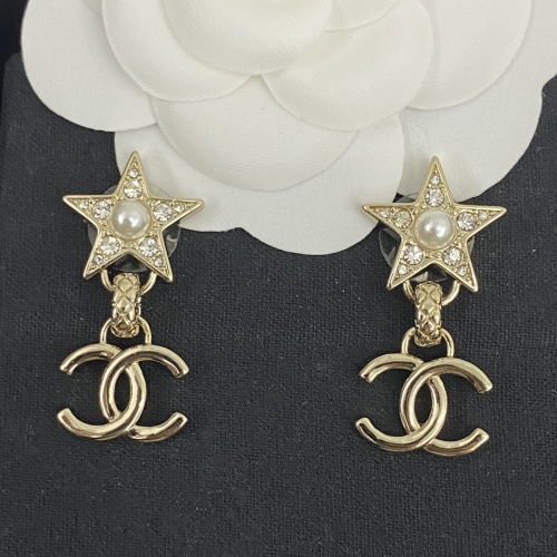 Replica Chanel Earrings For Women #1270019 $27.00 USD for Wholesale