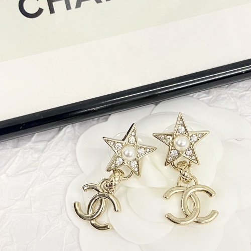 Replica Chanel Earrings For Women #1270019 $27.00 USD for Wholesale