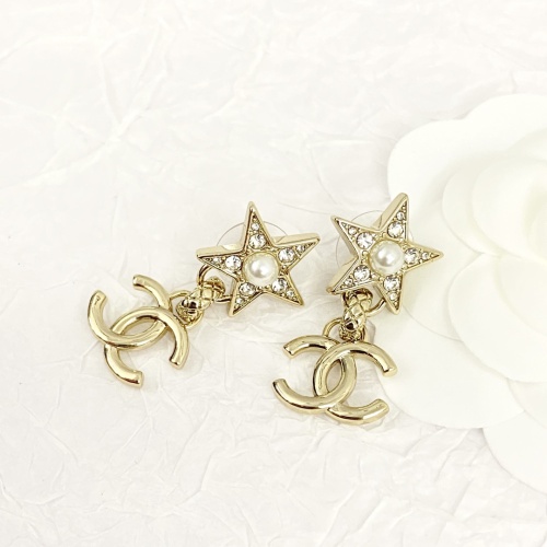 Replica Chanel Earrings For Women #1270019 $27.00 USD for Wholesale