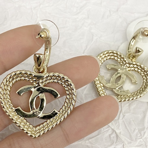 Replica Chanel Earrings For Women #1270020 $34.00 USD for Wholesale