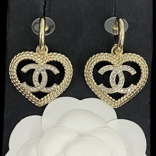 Replica Chanel Earrings For Women #1270020 $34.00 USD for Wholesale