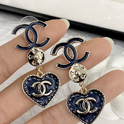 Replica Chanel Earrings For Women #1270021 $34.00 USD for Wholesale