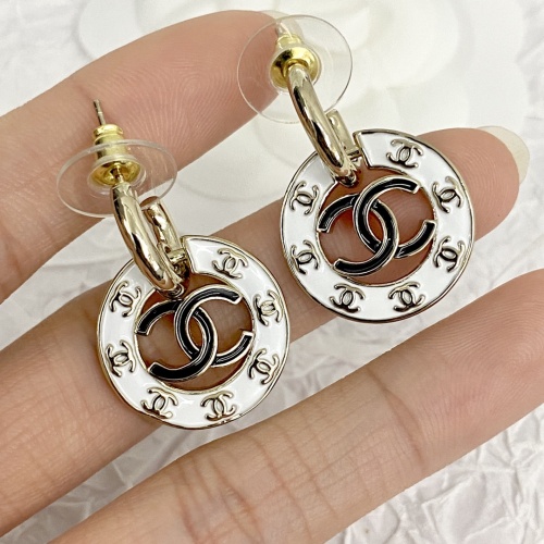 Replica Chanel Earrings For Women #1270031 $29.00 USD for Wholesale