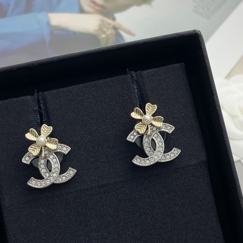 Replica Chanel Earrings For Women #1270058 $27.00 USD for Wholesale