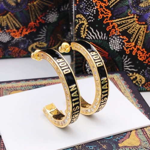 Replica Christian Dior Earrings For Women #1270076 $29.00 USD for Wholesale