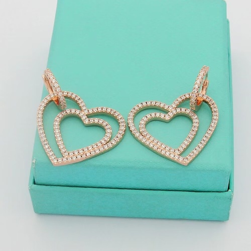 Replica Tiffany Earrings For Women #1270100 $36.00 USD for Wholesale