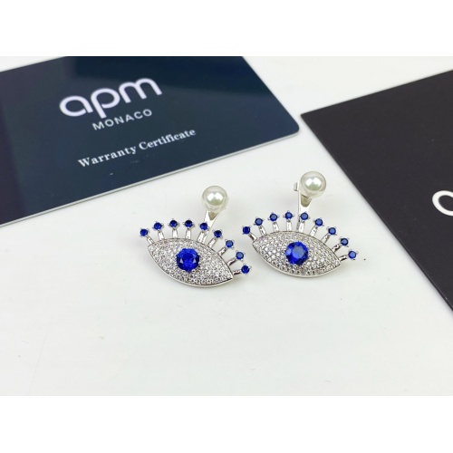 Apm Monaco Earrings For Women #1270108 $25.00 USD, Wholesale Replica Apm Monaco Earrings