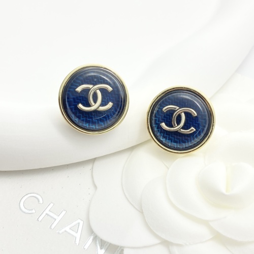 Replica Chanel Earrings For Women #1270123 $32.00 USD for Wholesale