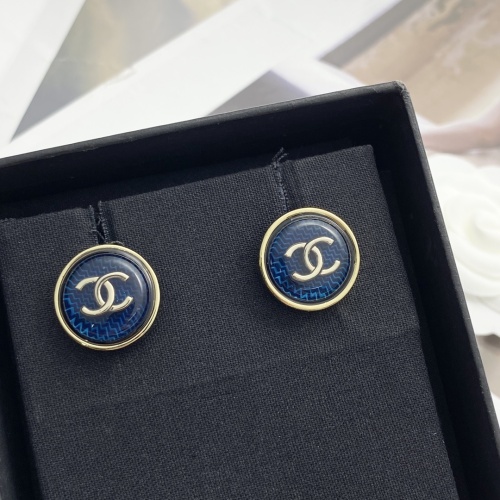 Replica Chanel Earrings For Women #1270123 $32.00 USD for Wholesale