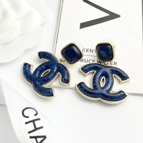 Replica Chanel Earrings For Women #1270125 $38.00 USD for Wholesale