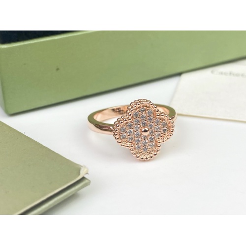 Van Cleef &amp; Arpels Rings For Women #1270150 $23.00 USD, Wholesale Replica Van Cleef &amp; Arpels Rings