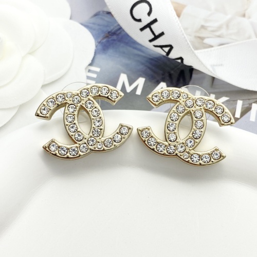 Replica Chanel Earrings For Women #1270163 $27.00 USD for Wholesale