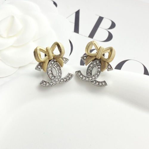 Replica Chanel Earrings For Women #1270164 $29.00 USD for Wholesale