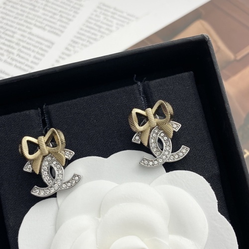 Replica Chanel Earrings For Women #1270164 $29.00 USD for Wholesale