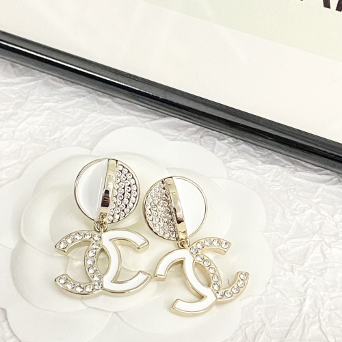 Replica Chanel Earrings For Women #1270166 $34.00 USD for Wholesale