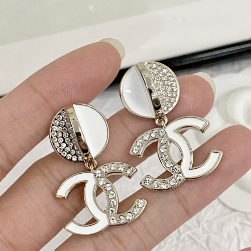 Replica Chanel Earrings For Women #1270166 $34.00 USD for Wholesale