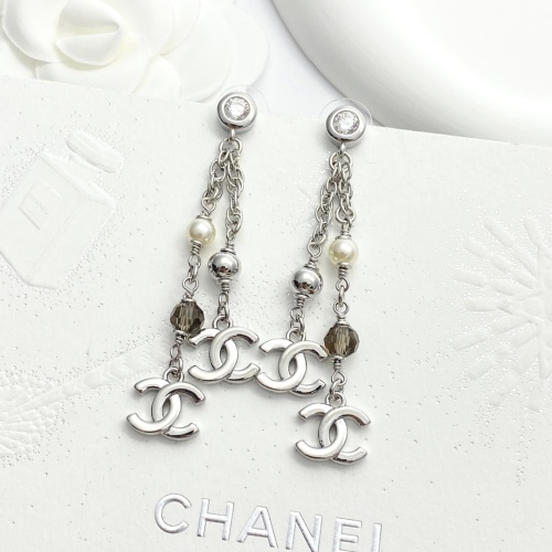 Replica Chanel Earrings For Women #1270170 $34.00 USD for Wholesale