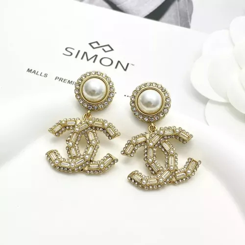 Replica Chanel Earrings For Women #1270281 $38.00 USD for Wholesale