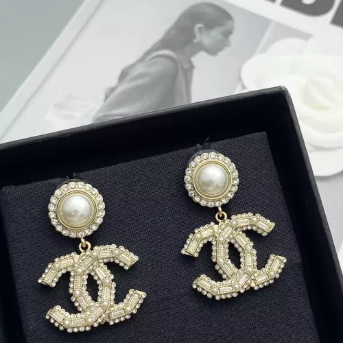 Replica Chanel Earrings For Women #1270281 $38.00 USD for Wholesale