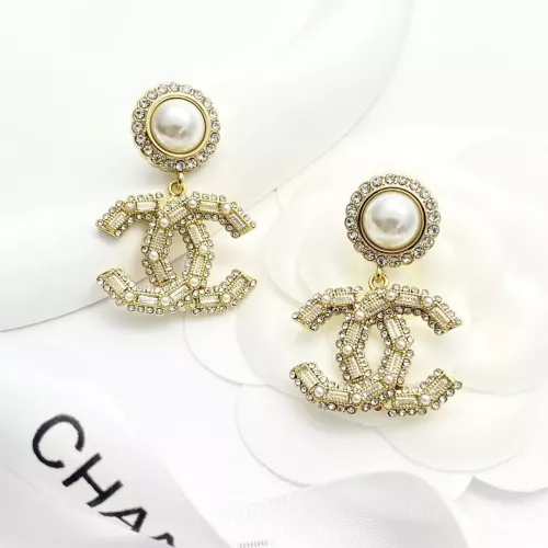 Replica Chanel Earrings For Women #1270281 $38.00 USD for Wholesale