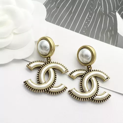 Replica Chanel Earrings For Women #1270334 $38.00 USD for Wholesale