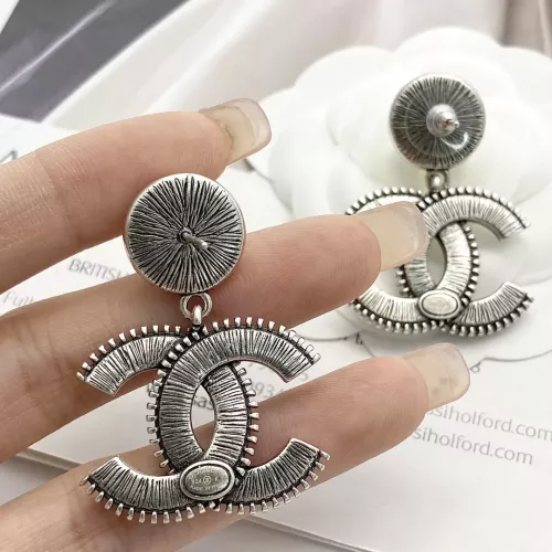 Replica Chanel Earrings For Women #1270335 $38.00 USD for Wholesale