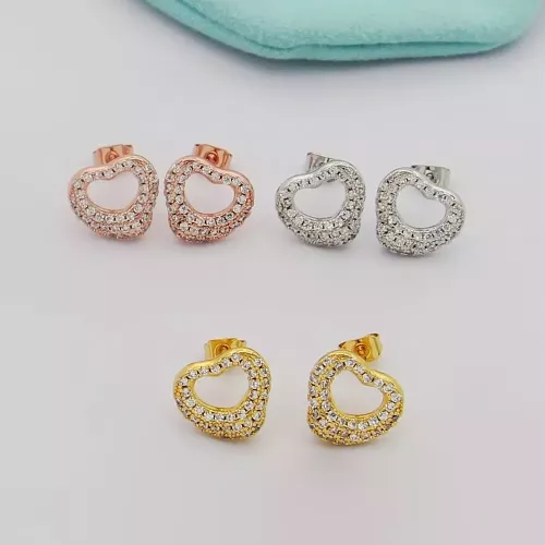 Replica Tiffany Earrings For Women #1270368 $25.00 USD for Wholesale