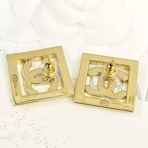 Replica Chanel Earrings For Women #1270377 $32.00 USD for Wholesale