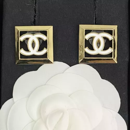 Replica Chanel Earrings For Women #1270377 $32.00 USD for Wholesale