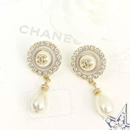 Replica Chanel Earrings For Women #1270378 $38.00 USD for Wholesale