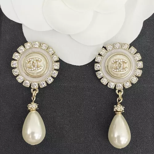 Replica Chanel Earrings For Women #1270378 $38.00 USD for Wholesale