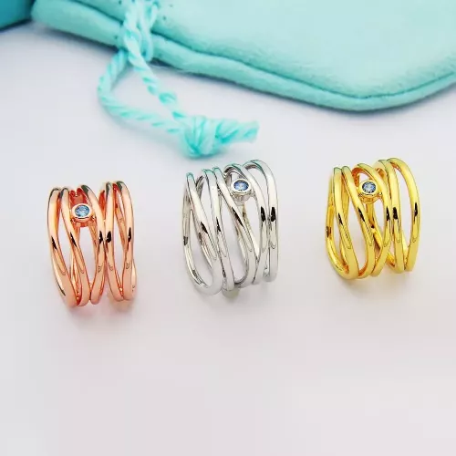 Replica Tiffany Rings For Women #1270383 $25.00 USD for Wholesale