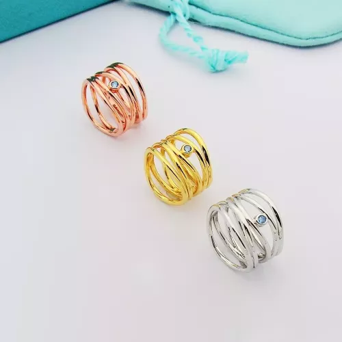 Replica Tiffany Rings For Women #1270385 $25.00 USD for Wholesale