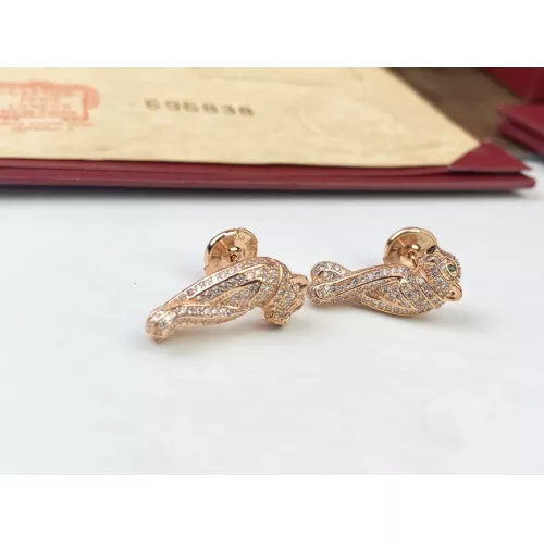 Cartier Earrings For Women #1270390 $40.00 USD, Wholesale Replica Cartier Earrings