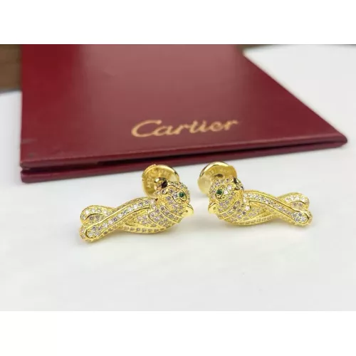 Cartier Earrings For Women #1270391 $40.00 USD, Wholesale Replica Cartier Earrings