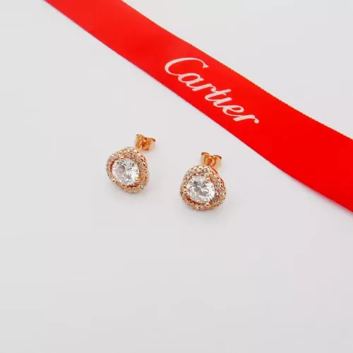 Cartier Earrings For Women #1270444 $25.00 USD, Wholesale Replica Cartier Earrings