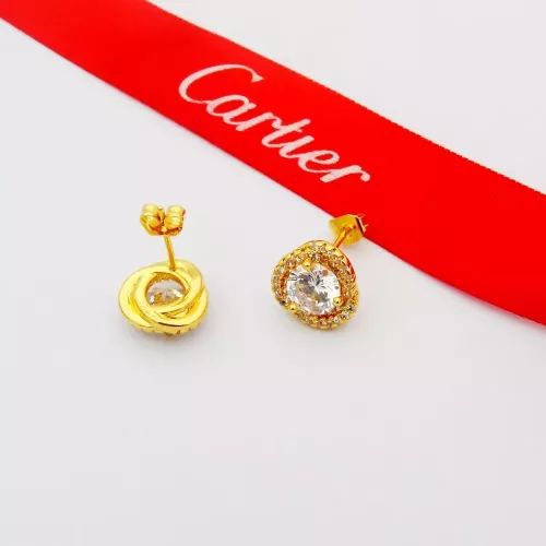 Replica Cartier Earrings For Women #1270445 $25.00 USD for Wholesale