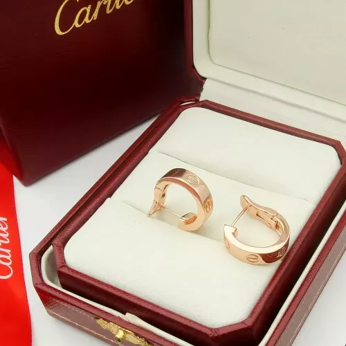 Cartier Earrings For Women #1270447 $25.00 USD, Wholesale Replica Cartier Earrings