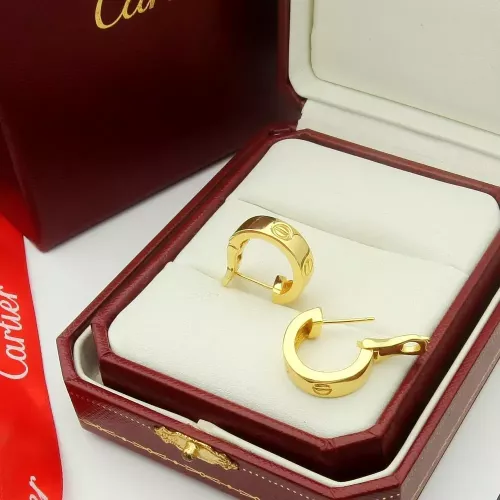 Cartier Earrings For Women #1270448 $25.00 USD, Wholesale Replica Cartier Earrings