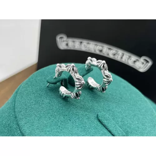 Replica Chrome Hearts Earrings For Women #1270455 $32.00 USD for Wholesale