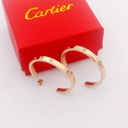 Cartier Earrings For Women #1270459 $32.00 USD, Wholesale Replica Cartier Earrings