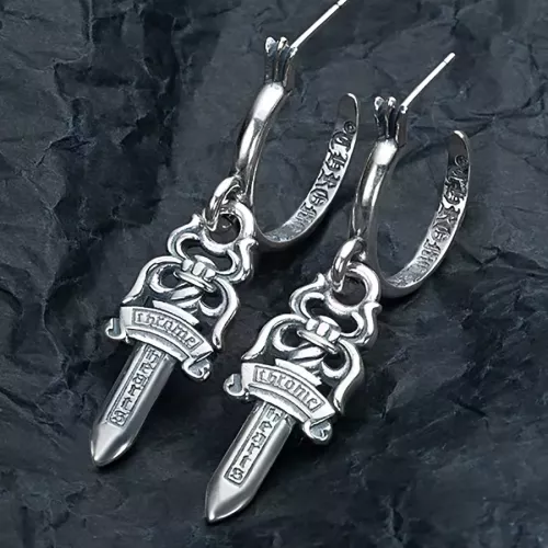 Chrome Hearts Earrings For Women #1270461 $34.00 USD, Wholesale Replica Chrome Hearts Earrings