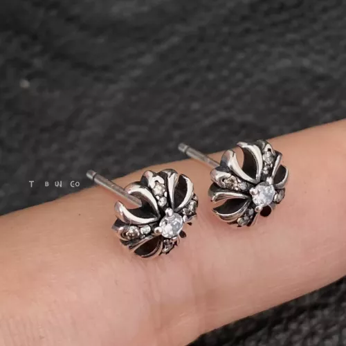 Replica Chrome Hearts Earrings For Unisex #1270526 $29.00 USD for Wholesale