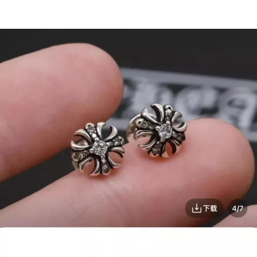 Replica Chrome Hearts Earrings For Unisex #1270526 $29.00 USD for Wholesale