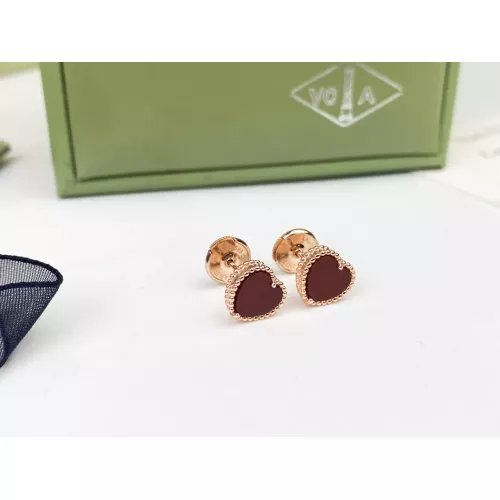 Van Cleef &amp; Arpels Earrings For Women #1270527 $34.00 USD, Wholesale Replica 