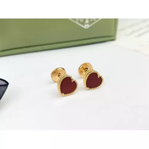 Van Cleef &amp; Arpels Earrings For Women #1270528 $34.00 USD, Wholesale Replica Van Cleef &amp; Arpels Earrings