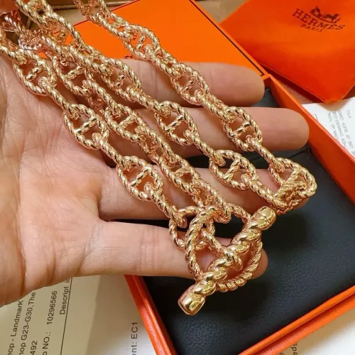 Replica Hermes Necklaces #1270549 $80.00 USD for Wholesale